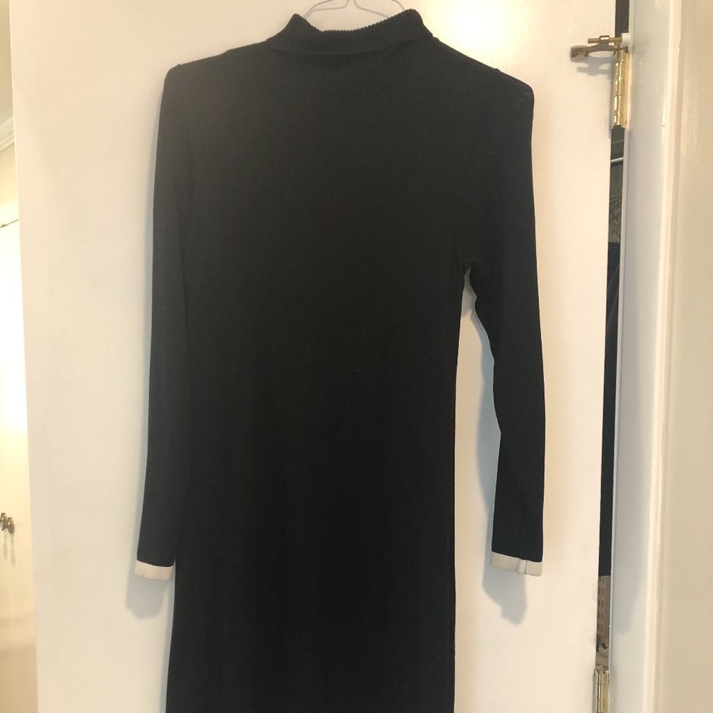 Apt 9 Black and White Sweater Dress